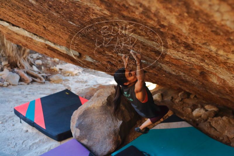 Bouldering in Hueco Tanks on 12/26/2019 with Blue Lizard Climbing and Yoga
Filename: SRM_20191226_1740550.jpg
Aperture: f/3.5
Shutter Speed: 1/320
Body: Canon EOS-1D Mark II
Lens: Canon EF 50mm f/1.8 II
