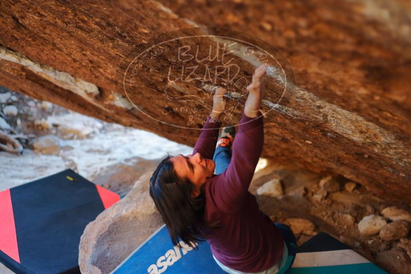 Bouldering in Hueco Tanks on 12/26/2019 with Blue Lizard Climbing and Yoga

Filename: SRM_20191226_1746191.jpg
Aperture: f/2.2
Shutter Speed: 1/320
Body: Canon EOS-1D Mark II
Lens: Canon EF 50mm f/1.8 II