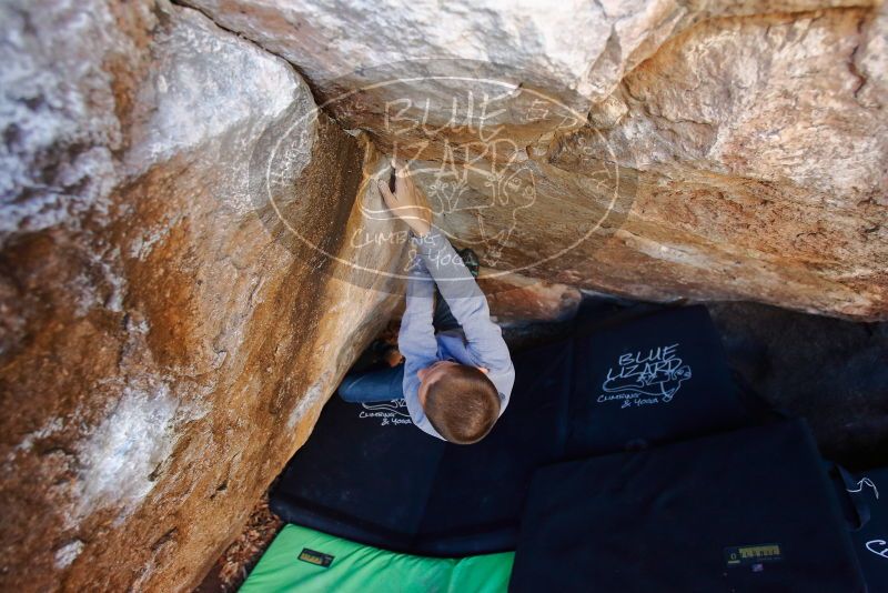 Bouldering in Hueco Tanks on 12/27/2019 with Blue Lizard Climbing and Yoga

Filename: SRM_20191227_1046100.jpg
Aperture: f/4.0
Shutter Speed: 1/200
Body: Canon EOS-1D Mark II
Lens: Canon EF 16-35mm f/2.8 L