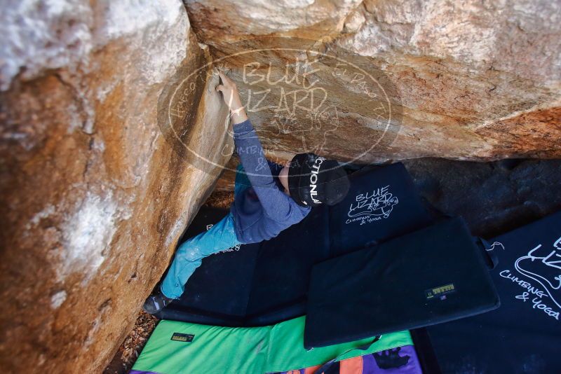 Bouldering in Hueco Tanks on 12/27/2019 with Blue Lizard Climbing and Yoga

Filename: SRM_20191227_1047000.jpg
Aperture: f/3.5
Shutter Speed: 1/250
Body: Canon EOS-1D Mark II
Lens: Canon EF 16-35mm f/2.8 L