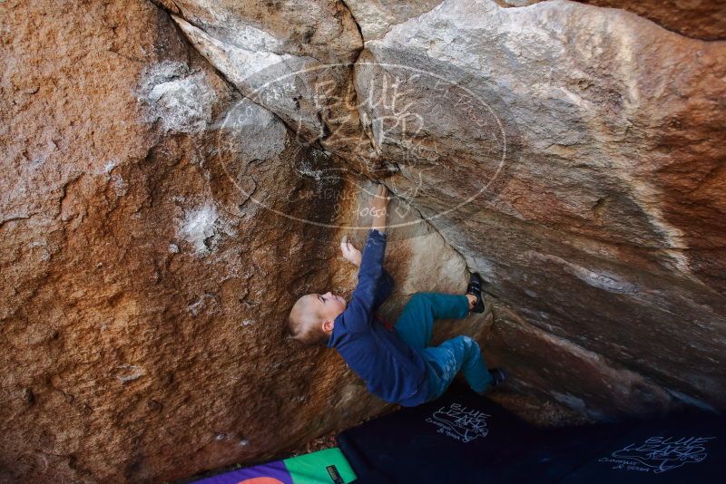 Bouldering in Hueco Tanks on 12/27/2019 with Blue Lizard Climbing and Yoga

Filename: SRM_20191227_1119520.jpg
Aperture: f/5.0
Shutter Speed: 1/250
Body: Canon EOS-1D Mark II
Lens: Canon EF 16-35mm f/2.8 L