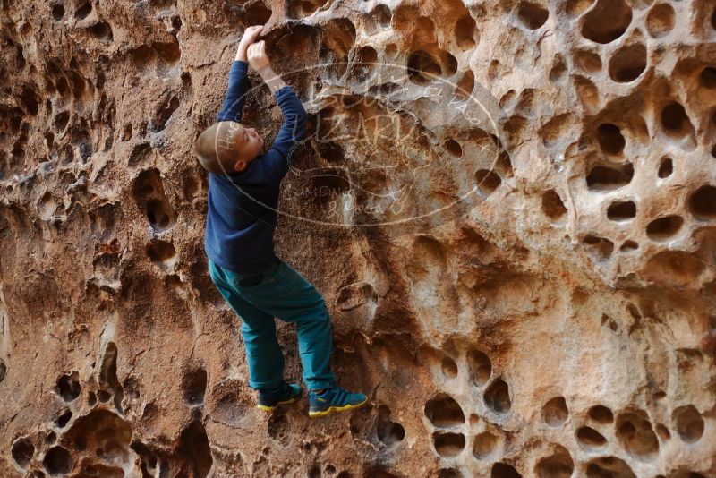 Bouldering in Hueco Tanks on 12/27/2019 with Blue Lizard Climbing and Yoga

Filename: SRM_20191227_1558420.jpg
Aperture: f/2.5
Shutter Speed: 1/160
Body: Canon EOS-1D Mark II
Lens: Canon EF 50mm f/1.8 II