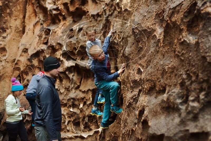 Bouldering in Hueco Tanks on 12/27/2019 with Blue Lizard Climbing and Yoga

Filename: SRM_20191227_1603400.jpg
Aperture: f/2.2
Shutter Speed: 1/200
Body: Canon EOS-1D Mark II
Lens: Canon EF 50mm f/1.8 II
