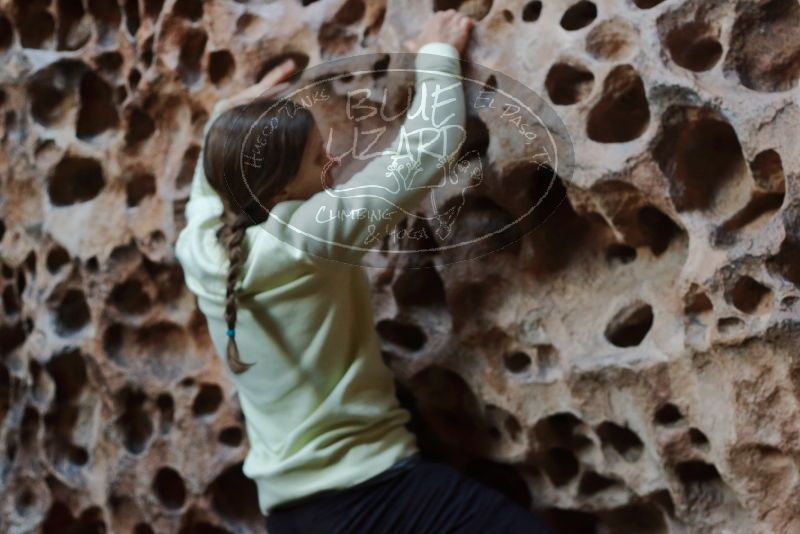 Bouldering in Hueco Tanks on 12/27/2019 with Blue Lizard Climbing and Yoga

Filename: SRM_20191227_1627310.jpg
Aperture: f/3.2
Shutter Speed: 1/125
Body: Canon EOS-1D Mark II
Lens: Canon EF 50mm f/1.8 II