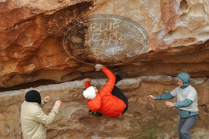 Bouldering in Hueco Tanks on 12/28/2019 with Blue Lizard Climbing and Yoga

Filename: SRM_20191228_1303590.jpg
Aperture: f/4.5
Shutter Speed: 1/500
Body: Canon EOS-1D Mark II
Lens: Canon EF 50mm f/1.8 II