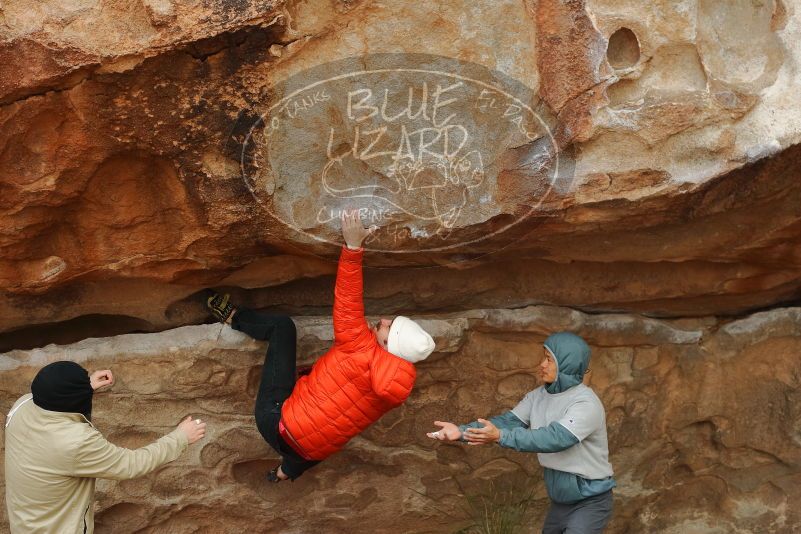 Bouldering in Hueco Tanks on 12/28/2019 with Blue Lizard Climbing and Yoga

Filename: SRM_20191228_1304280.jpg
Aperture: f/4.5
Shutter Speed: 1/500
Body: Canon EOS-1D Mark II
Lens: Canon EF 50mm f/1.8 II