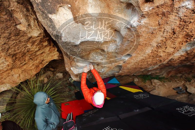 Bouldering in Hueco Tanks on 12/28/2019 with Blue Lizard Climbing and Yoga

Filename: SRM_20191228_1742040.jpg
Aperture: f/5.0
Shutter Speed: 1/250
Body: Canon EOS-1D Mark II
Lens: Canon EF 16-35mm f/2.8 L