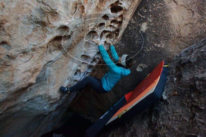 Bouldering in Hueco Tanks on 12/29/2019 with Blue Lizard Climbing and Yoga
Filename: SRM_20191229_1050260.jpg
Aperture: f/4.5
Shutter Speed: 1/250
Body: Canon EOS-1D Mark II
Lens: Canon EF 16-35mm f/2.8 L