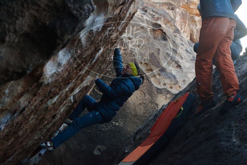 Bouldering in Hueco Tanks on 12/29/2019 with Blue Lizard Climbing and Yoga

Filename: SRM_20191229_1108550.jpg
Aperture: f/5.6
Shutter Speed: 1/250
Body: Canon EOS-1D Mark II
Lens: Canon EF 50mm f/1.8 II
