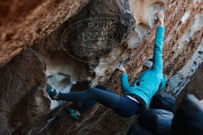 Bouldering in Hueco Tanks on 12/29/2019 with Blue Lizard Climbing and Yoga

Filename: SRM_20191229_1122360.jpg
Aperture: f/3.2
Shutter Speed: 1/250
Body: Canon EOS-1D Mark II
Lens: Canon EF 50mm f/1.8 II