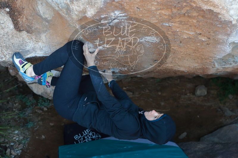 Bouldering in Hueco Tanks on 12/29/2019 with Blue Lizard Climbing and Yoga

Filename: SRM_20191229_1124190.jpg
Aperture: f/3.5
Shutter Speed: 1/250
Body: Canon EOS-1D Mark II
Lens: Canon EF 50mm f/1.8 II