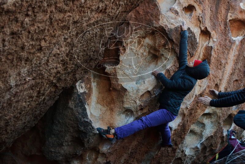 Bouldering in Hueco Tanks on 12/29/2019 with Blue Lizard Climbing and Yoga

Filename: SRM_20191229_1138060.jpg
Aperture: f/5.0
Shutter Speed: 1/250
Body: Canon EOS-1D Mark II
Lens: Canon EF 50mm f/1.8 II
