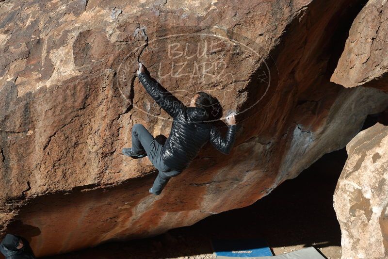 Bouldering in Hueco Tanks on 12/29/2019 with Blue Lizard Climbing and Yoga

Filename: SRM_20191229_1207050.jpg
Aperture: f/5.6
Shutter Speed: 1/250
Body: Canon EOS-1D Mark II
Lens: Canon EF 50mm f/1.8 II