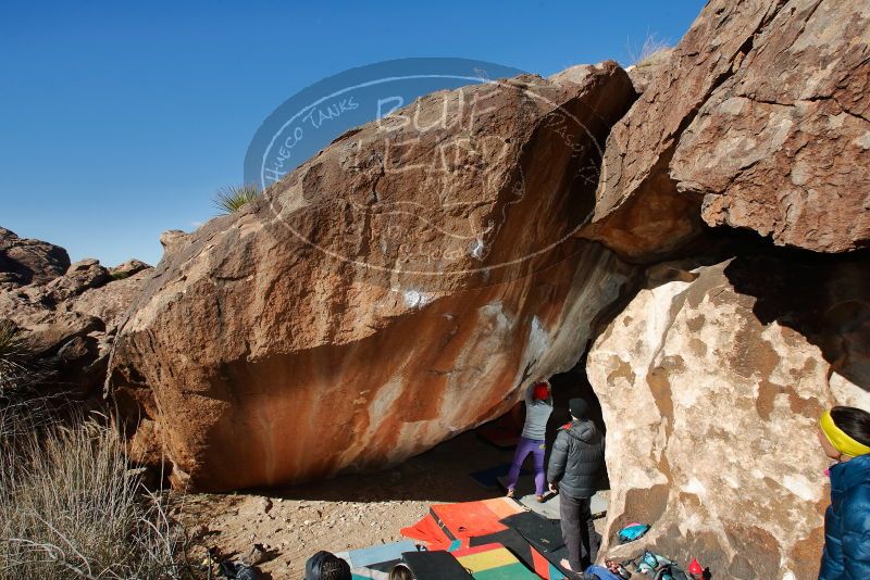 Bouldering in Hueco Tanks on 12/29/2019 with Blue Lizard Climbing and Yoga

Filename: SRM_20191229_1301100.jpg
Aperture: f/8.0
Shutter Speed: 1/250
Body: Canon EOS-1D Mark II
Lens: Canon EF 16-35mm f/2.8 L