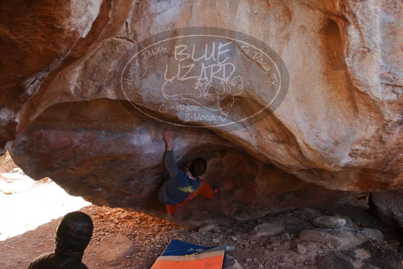 Bouldering in Hueco Tanks on 12/29/2019 with Blue Lizard Climbing and Yoga

Filename: SRM_20191229_1406510.jpg
Aperture: f/3.5
Shutter Speed: 1/320
Body: Canon EOS-1D Mark II
Lens: Canon EF 16-35mm f/2.8 L
