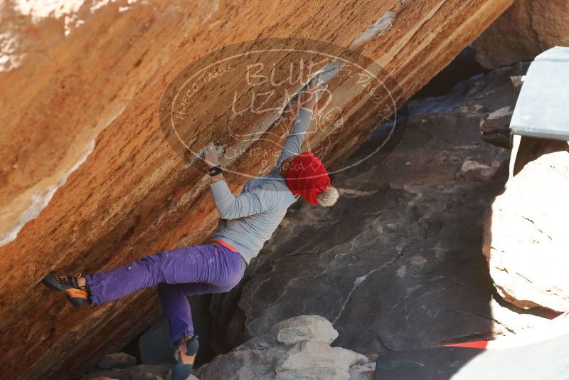 Bouldering in Hueco Tanks on 12/29/2019 with Blue Lizard Climbing and Yoga

Filename: SRM_20191229_1548100.jpg
Aperture: f/4.5
Shutter Speed: 1/320
Body: Canon EOS-1D Mark II
Lens: Canon EF 50mm f/1.8 II