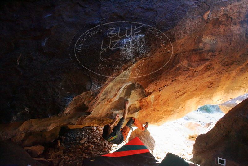 Bouldering in Hueco Tanks on 12/29/2019 with Blue Lizard Climbing and Yoga

Filename: SRM_20191229_1736250.jpg
Aperture: f/3.5
Shutter Speed: 1/250
Body: Canon EOS-1D Mark II
Lens: Canon EF 16-35mm f/2.8 L