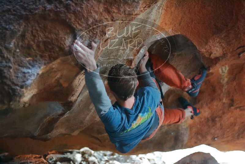 Bouldering in Hueco Tanks on 12/29/2019 with Blue Lizard Climbing and Yoga

Filename: SRM_20191229_1753480.jpg
Aperture: f/1.8
Shutter Speed: 1/100
Body: Canon EOS-1D Mark II
Lens: Canon EF 50mm f/1.8 II