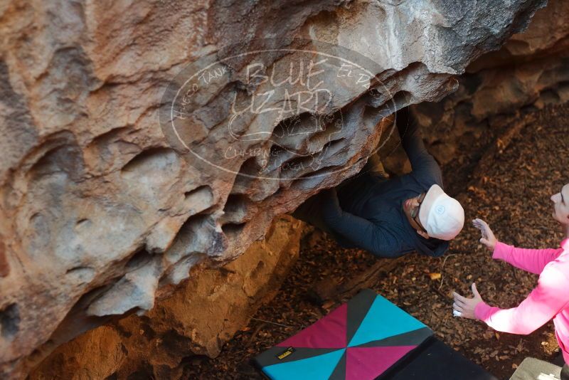 Bouldering in Hueco Tanks on 12/30/2019 with Blue Lizard Climbing and Yoga

Filename: SRM_20191230_1644420.jpg
Aperture: f/3.2
Shutter Speed: 1/200
Body: Canon EOS-1D Mark II
Lens: Canon EF 50mm f/1.8 II