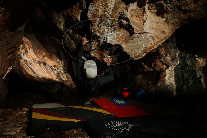 Bouldering in Hueco Tanks on 12/30/2019 with Blue Lizard Climbing and Yoga
Filename: SRM_20191230_1748580.jpg
Aperture: f/8.0
Shutter Speed: 1/250
Body: Canon EOS-1D Mark II
Lens: Canon EF 16-35mm f/2.8 L
