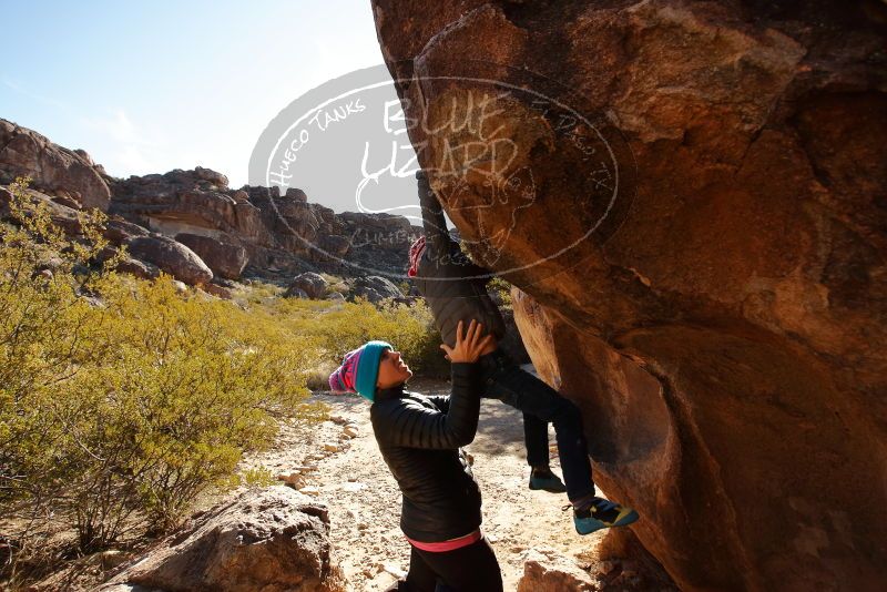 Bouldering in Hueco Tanks on 12/31/2019 with Blue Lizard Climbing and Yoga

Filename: SRM_20191231_1058520.jpg
Aperture: f/5.6
Shutter Speed: 1/320
Body: Canon EOS-1D Mark II
Lens: Canon EF 16-35mm f/2.8 L