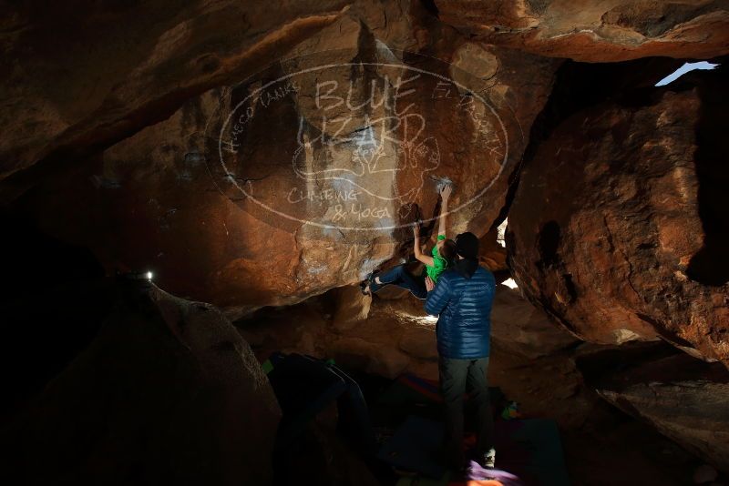 Bouldering in Hueco Tanks on 12/31/2019 with Blue Lizard Climbing and Yoga

Filename: SRM_20191231_1256590.jpg
Aperture: f/8.0
Shutter Speed: 1/250
Body: Canon EOS-1D Mark II
Lens: Canon EF 16-35mm f/2.8 L