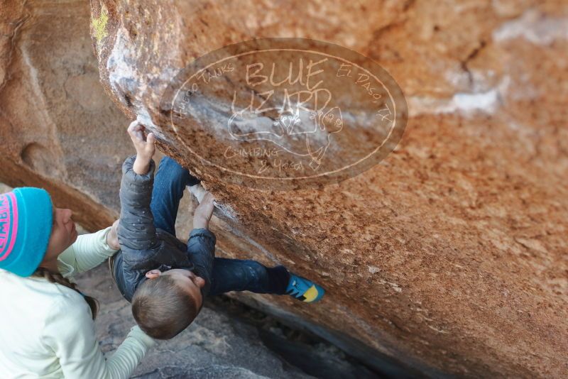 Bouldering in Hueco Tanks on 12/31/2019 with Blue Lizard Climbing and Yoga

Filename: SRM_20191231_1432460.jpg
Aperture: f/3.2
Shutter Speed: 1/200
Body: Canon EOS-1D Mark II
Lens: Canon EF 50mm f/1.8 II