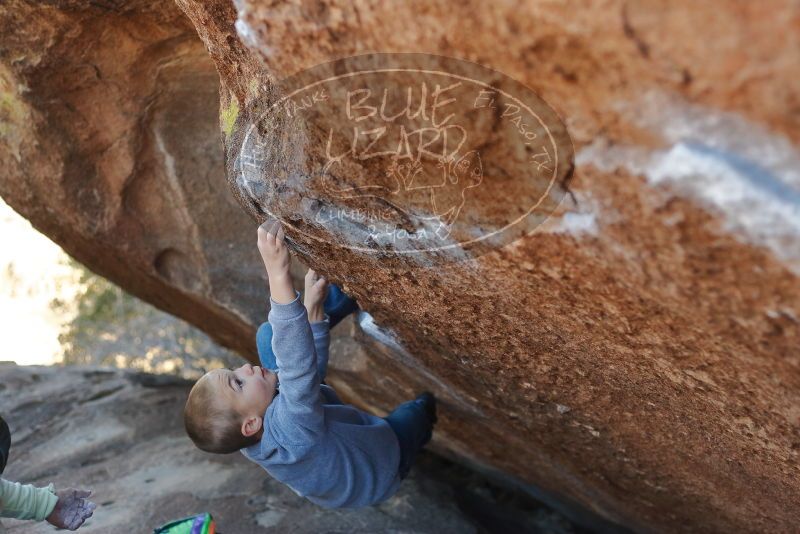 Bouldering in Hueco Tanks on 12/31/2019 with Blue Lizard Climbing and Yoga

Filename: SRM_20191231_1434490.jpg
Aperture: f/2.8
Shutter Speed: 1/400
Body: Canon EOS-1D Mark II
Lens: Canon EF 50mm f/1.8 II