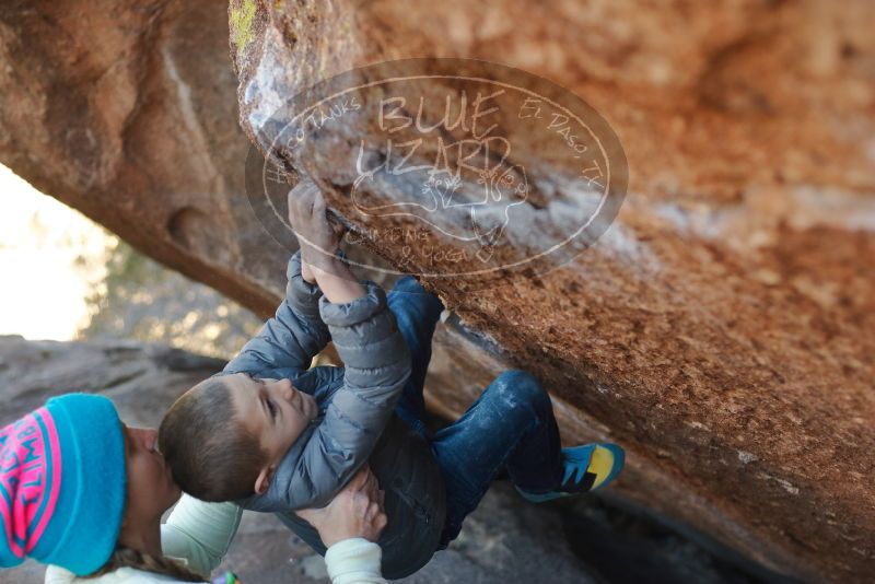 Bouldering in Hueco Tanks on 12/31/2019 with Blue Lizard Climbing and Yoga

Filename: SRM_20191231_1435510.jpg
Aperture: f/2.8
Shutter Speed: 1/320
Body: Canon EOS-1D Mark II
Lens: Canon EF 50mm f/1.8 II