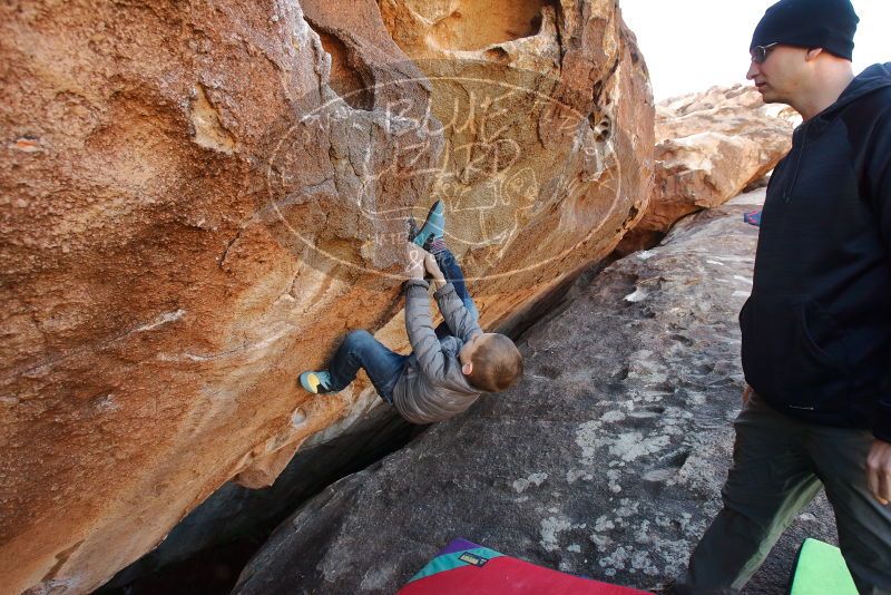 Bouldering in Hueco Tanks on 12/31/2019 with Blue Lizard Climbing and Yoga

Filename: SRM_20191231_1500240.jpg
Aperture: f/5.6
Shutter Speed: 1/200
Body: Canon EOS-1D Mark II
Lens: Canon EF 16-35mm f/2.8 L