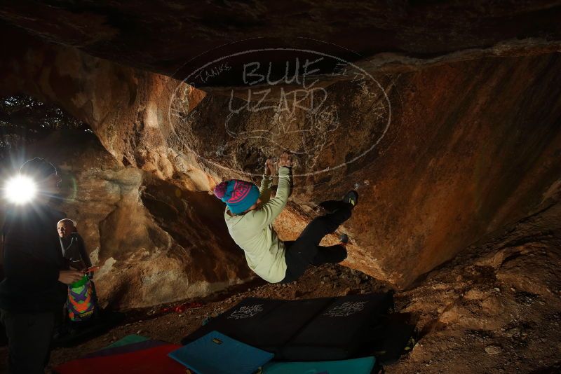 Bouldering in Hueco Tanks on 12/31/2019 with Blue Lizard Climbing and Yoga

Filename: SRM_20191231_1721070.jpg
Aperture: f/8.0
Shutter Speed: 1/250
Body: Canon EOS-1D Mark II
Lens: Canon EF 16-35mm f/2.8 L