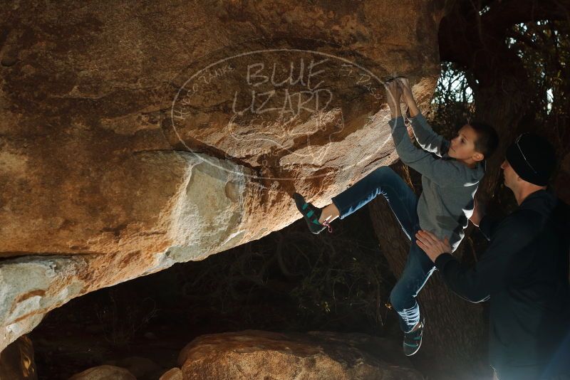 Bouldering in Hueco Tanks on 12/31/2019 with Blue Lizard Climbing and Yoga

Filename: SRM_20191231_1743040.jpg
Aperture: f/5.6
Shutter Speed: 1/250
Body: Canon EOS-1D Mark II
Lens: Canon EF 50mm f/1.8 II