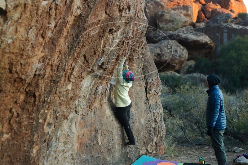 Bouldering in Hueco Tanks on 12/31/2019 with Blue Lizard Climbing and Yoga

Filename: SRM_20191231_1815160.jpg
Aperture: f/3.2
Shutter Speed: 1/250
Body: Canon EOS-1D Mark II
Lens: Canon EF 50mm f/1.8 II