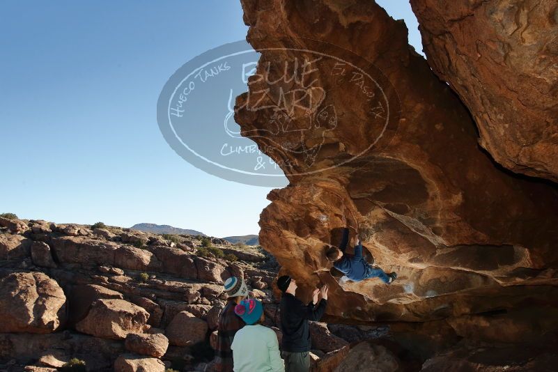 Bouldering in Hueco Tanks on 01/01/2020 with Blue Lizard Climbing and Yoga
Filename: SRM_20200101_1100440.jpg
Aperture: f/8.0
Shutter Speed: 1/250
Body: Canon EOS-1D Mark II
Lens: Canon EF 16-35mm f/2.8 L