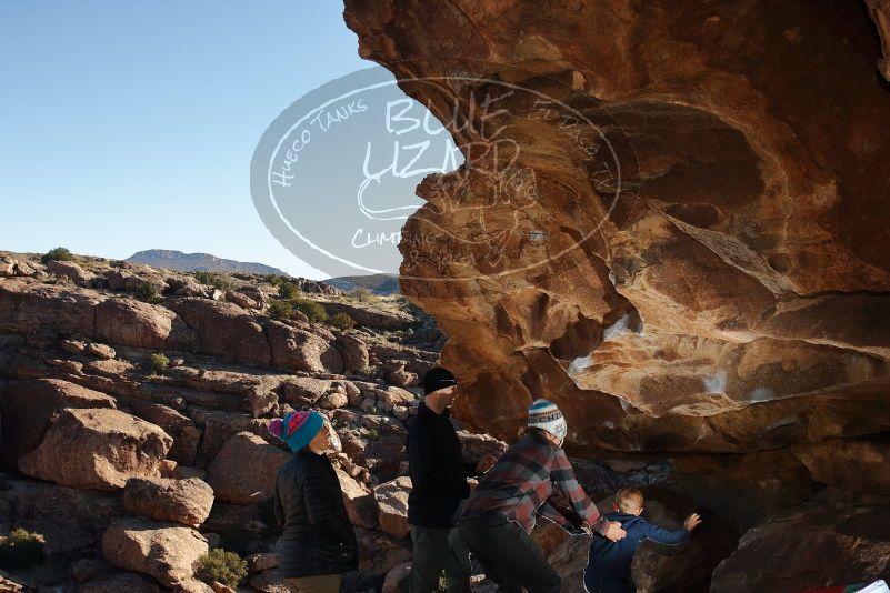 Bouldering in Hueco Tanks on 01/01/2020 with Blue Lizard Climbing and Yoga
Filename: SRM_20200101_1103190.jpg
Aperture: f/8.0
Shutter Speed: 1/250
Body: Canon EOS-1D Mark II
Lens: Canon EF 16-35mm f/2.8 L
