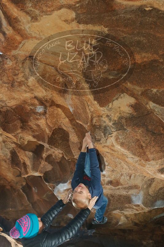 Bouldering in Hueco Tanks on 01/01/2020 with Blue Lizard Climbing and Yoga
Filename: SRM_20200101_1118480.jpg
Aperture: f/5.6
Shutter Speed: 1/250
Body: Canon EOS-1D Mark II
Lens: Canon EF 50mm f/1.8 II
