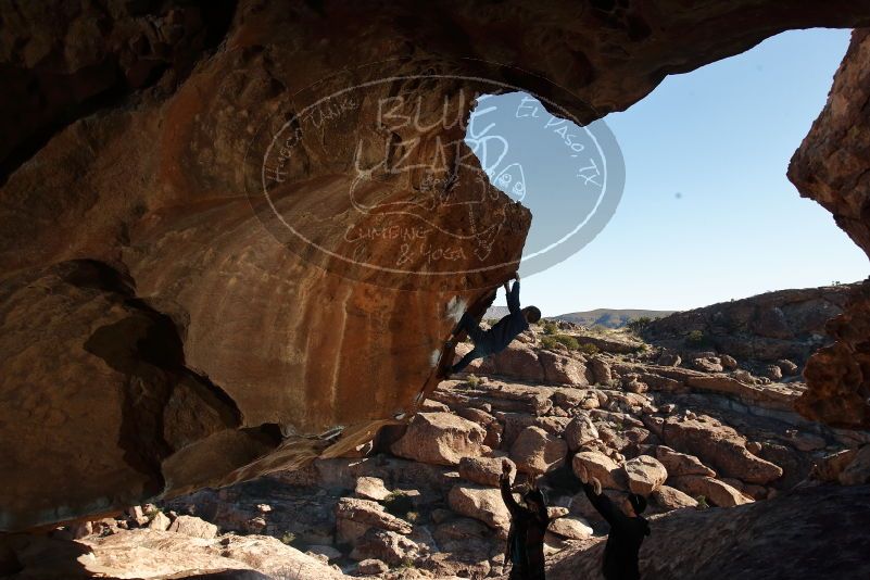 Bouldering in Hueco Tanks on 01/01/2020 with Blue Lizard Climbing and Yoga

Filename: SRM_20200101_1133140.jpg
Aperture: f/8.0
Shutter Speed: 1/250
Body: Canon EOS-1D Mark II
Lens: Canon EF 16-35mm f/2.8 L