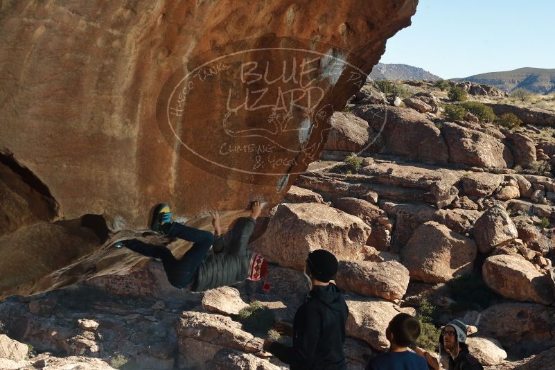 Bouldering in Hueco Tanks on 01/01/2020 with Blue Lizard Climbing and Yoga
Filename: SRM_20200101_1139590.jpg
Aperture: f/8.0
Shutter Speed: 1/250
Body: Canon EOS-1D Mark II
Lens: Canon EF 50mm f/1.8 II