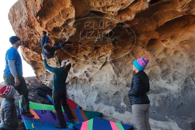 Bouldering in Hueco Tanks on 01/01/2020 with Blue Lizard Climbing and Yoga
Filename: SRM_20200101_1458280.jpg
Aperture: f/5.6
Shutter Speed: 1/250
Body: Canon EOS-1D Mark II
Lens: Canon EF 16-35mm f/2.8 L