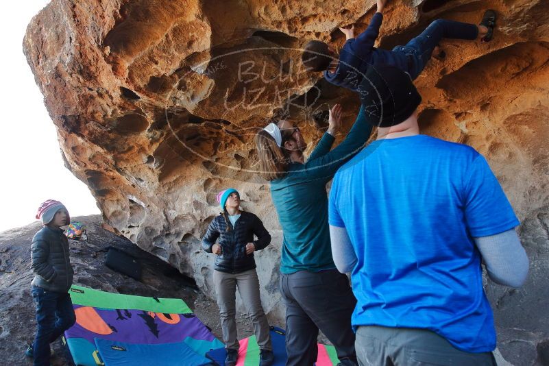 Bouldering in Hueco Tanks on 01/01/2020 with Blue Lizard Climbing and Yoga

Filename: SRM_20200101_1459210.jpg
Aperture: f/5.6
Shutter Speed: 1/250
Body: Canon EOS-1D Mark II
Lens: Canon EF 16-35mm f/2.8 L