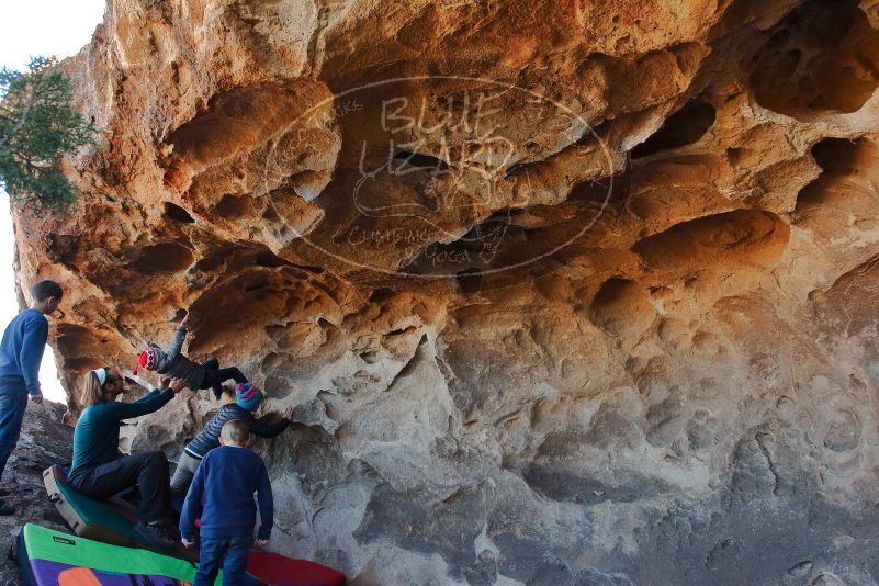 Bouldering in Hueco Tanks on 01/01/2020 with Blue Lizard Climbing and Yoga
Filename: SRM_20200101_1516190.jpg
Aperture: f/5.6
Shutter Speed: 1/250
Body: Canon EOS-1D Mark II
Lens: Canon EF 16-35mm f/2.8 L