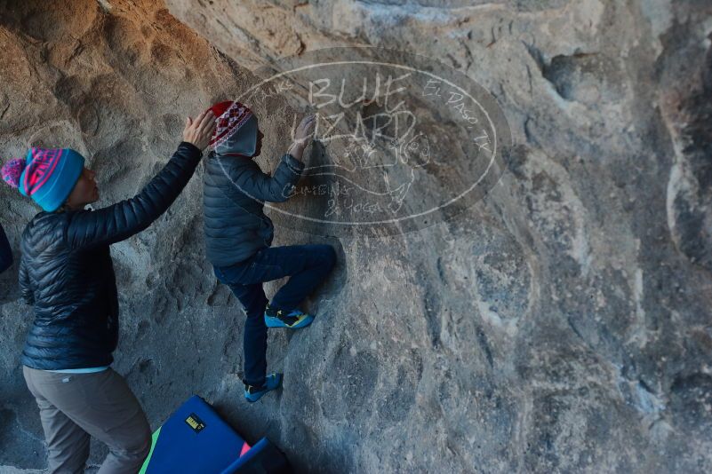 Bouldering in Hueco Tanks on 01/01/2020 with Blue Lizard Climbing and Yoga

Filename: SRM_20200101_1546440.jpg
Aperture: f/4.0
Shutter Speed: 1/250
Body: Canon EOS-1D Mark II
Lens: Canon EF 50mm f/1.8 II