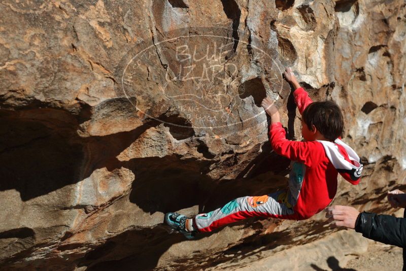 Bouldering in Hueco Tanks on 01/03/2020 with Blue Lizard Climbing and Yoga

Filename: SRM_20200103_1047550.jpg
Aperture: f/5.6
Shutter Speed: 1/400
Body: Canon EOS-1D Mark II
Lens: Canon EF 50mm f/1.8 II