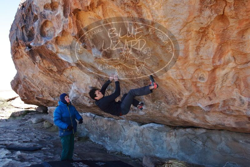 Bouldering in Hueco Tanks on 01/03/2020 with Blue Lizard Climbing and Yoga

Filename: SRM_20200103_1242510.jpg
Aperture: f/4.5
Shutter Speed: 1/500
Body: Canon EOS-1D Mark II
Lens: Canon EF 16-35mm f/2.8 L
