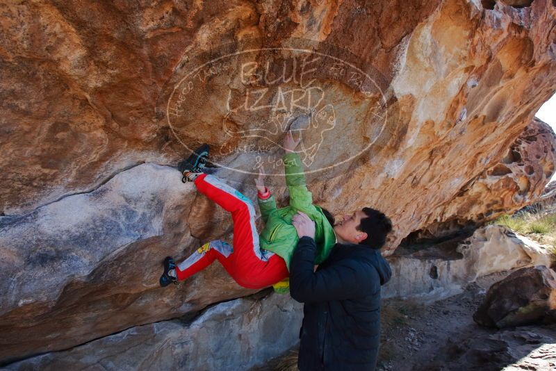 Bouldering in Hueco Tanks on 01/03/2020 with Blue Lizard Climbing and Yoga
Filename: SRM_20200103_1258550.jpg
Aperture: f/6.3
Shutter Speed: 1/320
Body: Canon EOS-1D Mark II
Lens: Canon EF 16-35mm f/2.8 L