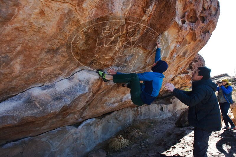 Bouldering in Hueco Tanks on 01/03/2020 with Blue Lizard Climbing and Yoga

Filename: SRM_20200103_1300270.jpg
Aperture: f/7.1
Shutter Speed: 1/320
Body: Canon EOS-1D Mark II
Lens: Canon EF 16-35mm f/2.8 L