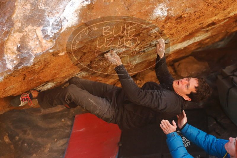 Bouldering in Hueco Tanks on 01/03/2020 with Blue Lizard Climbing and Yoga
Filename: SRM_20200103_1627310.jpg
Aperture: f/4.0
Shutter Speed: 1/250
Body: Canon EOS-1D Mark II
Lens: Canon EF 50mm f/1.8 II