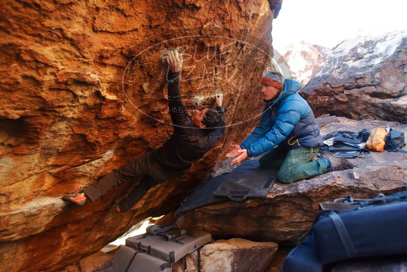 Bouldering in Hueco Tanks on 01/03/2020 with Blue Lizard Climbing and Yoga

Filename: SRM_20200103_1740230.jpg
Aperture: f/2.8
Shutter Speed: 1/200
Body: Canon EOS-1D Mark II
Lens: Canon EF 16-35mm f/2.8 L