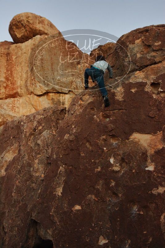 Bouldering in Hueco Tanks on 01/03/2020 with Blue Lizard Climbing and Yoga

Filename: SRM_20200103_1826010.jpg
Aperture: f/5.0
Shutter Speed: 1/160
Body: Canon EOS-1D Mark II
Lens: Canon EF 16-35mm f/2.8 L