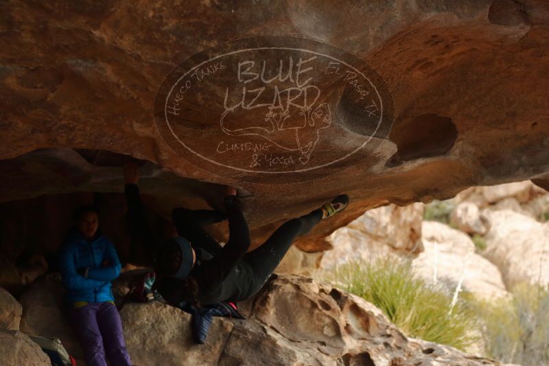 Bouldering in Hueco Tanks on 01/02/2020 with Blue Lizard Climbing and Yoga
Filename: SRM_20200102_1129480.jpg
Aperture: f/3.2
Shutter Speed: 1/250
Body: Canon EOS-1D Mark II
Lens: Canon EF 50mm f/1.8 II